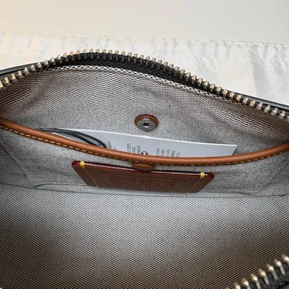 Coach Waverly Bag in Loved Leather (Black) - Picture 7 of 9